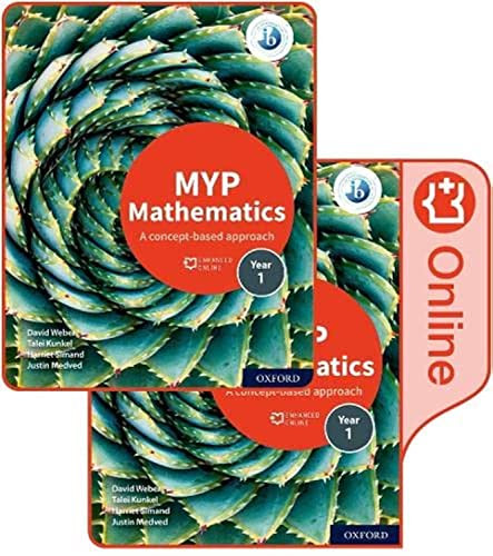 MYP Mathematics 1: Print and Online Course Book Pack