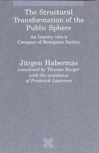 Structural Transformation of the Public Sphere