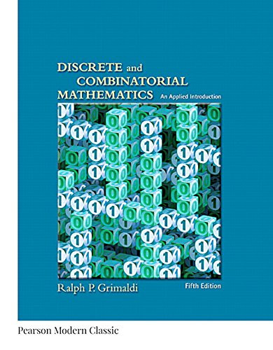Discrete and Combinatorial Mathematics