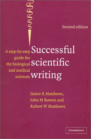 Successful Scientific Writing