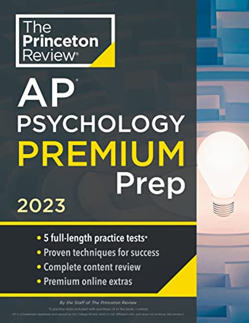 Princeton Review AP Psychology Premium Prep 2023