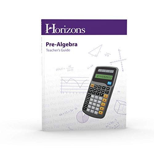 Pre-Algebra Teacher's Guide