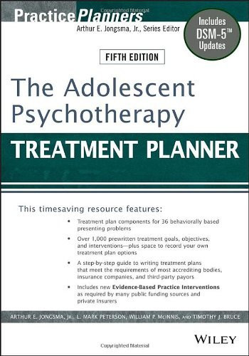 Adolescent Psychotherapy Treatment Planner
