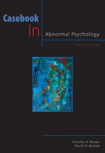 Casebook In Abnormal Psychology