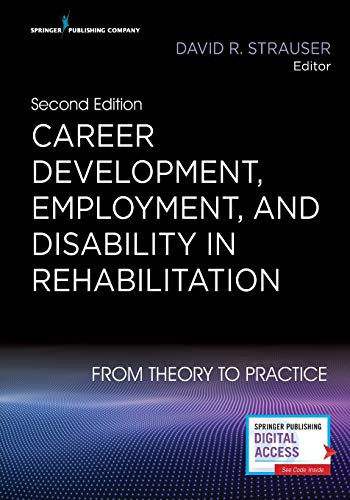 Career Development Employment and Disability in Rehabilitation