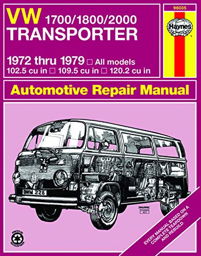 VW Transporter 1700 1800 and 2000 1972-1979 (Haynes Manuals)