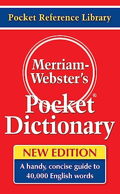 Merriam-Webster's Pocket Dictionary Newest Edition