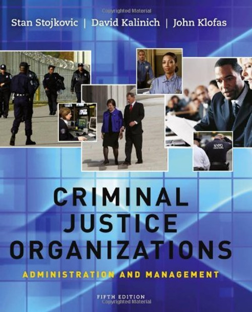 Criminal Justice Organizations