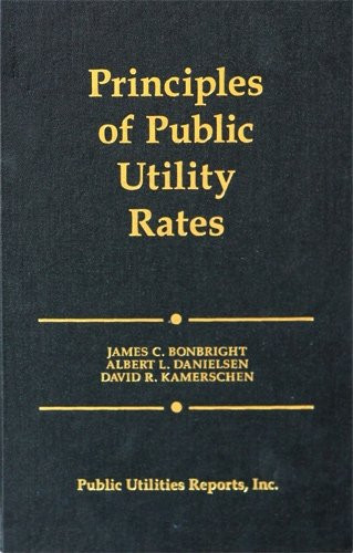 Principles of Public Utility Rates