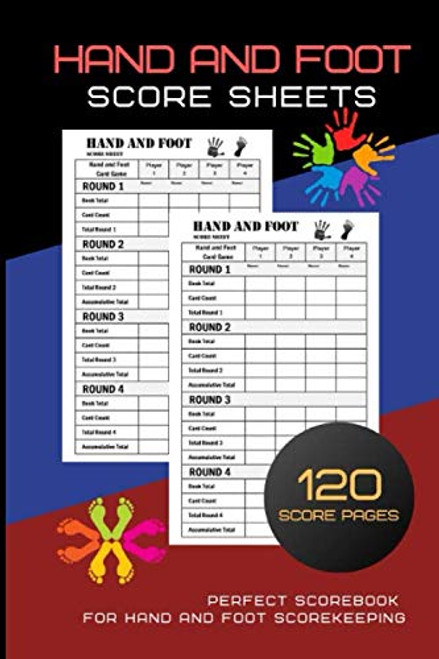 Hand And Foot Score Sheets