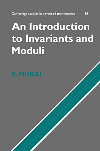 Introduction to Invariants and Moduli