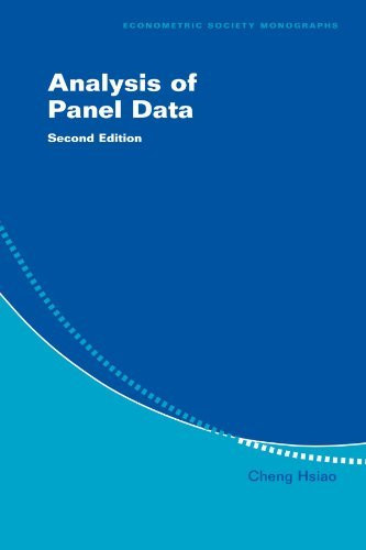 Analysis Of Panel Data by Cheng Hsiao