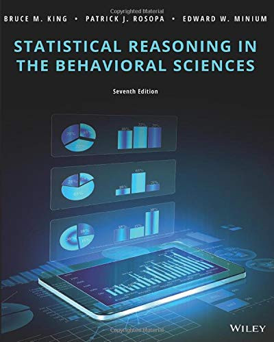 Statistical Reasoning in the Behavioral Sciences