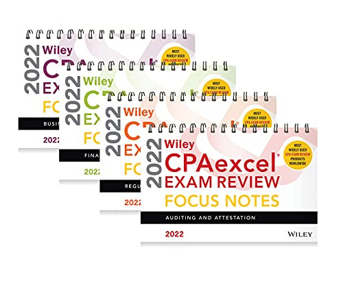 Wiley's CPA 2022 Focus Notes: Complete Set