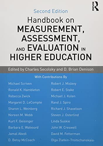 Handbook on Measurement Assessment and Evaluation in Higher