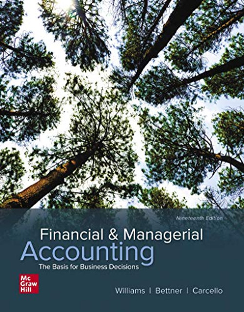 Financial & Managerial Accounting