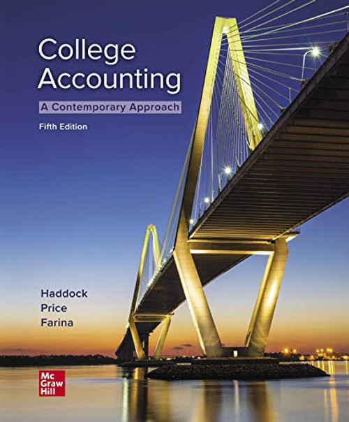 College Accounting (A Contemporary Approach)