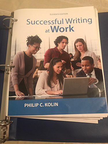 Successful Writing at Work