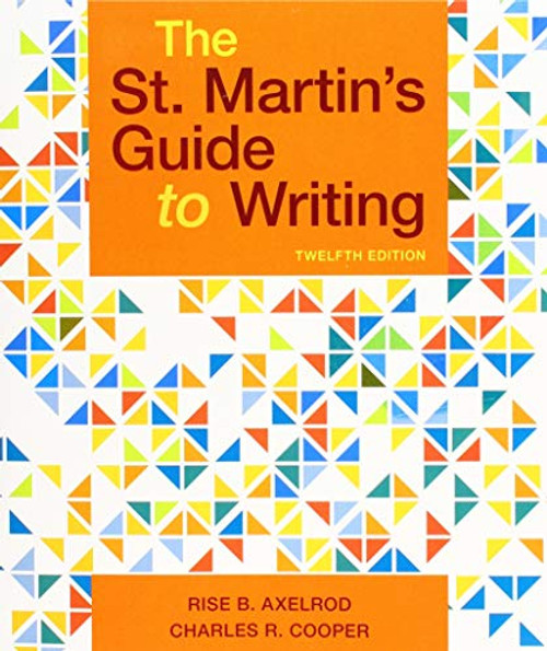 St. Martin's Guide to Writing