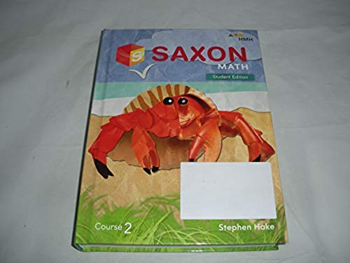 Student Edition Course 2 2018 (Saxon Math)