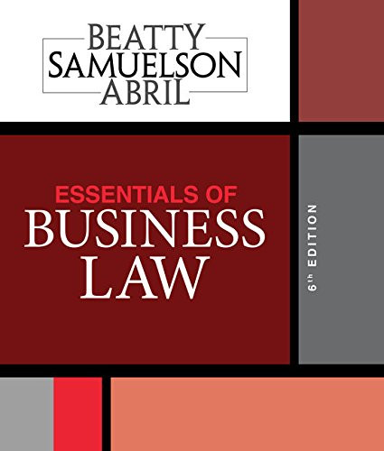 Essentials of Business Law
