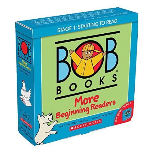 Bob Books - More Beginning Readers Box Set | Phonics Ages 4 and up