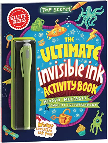Top Secret: The Ultimate Invisible Ink Activity Book