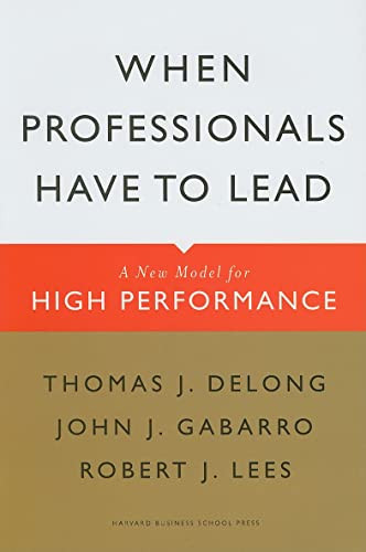 When Professionals Have to Lead