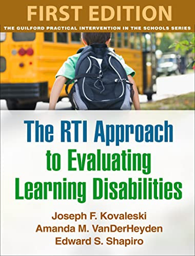 RTI Approach to Evaluating Learning Disabilities
