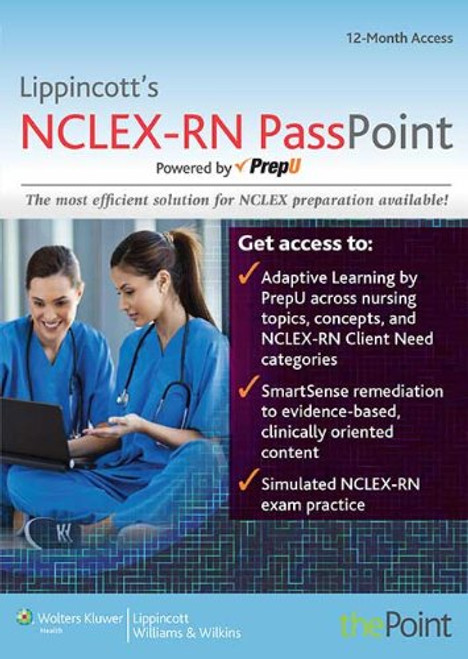 Lippincott's NCLEX-RN PassPoint: Powered by PrepU