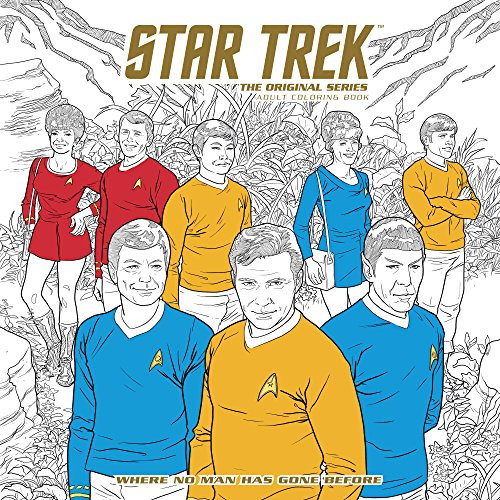 Star Trek: The Original Series Adult Coloring Book - Where No Man Has