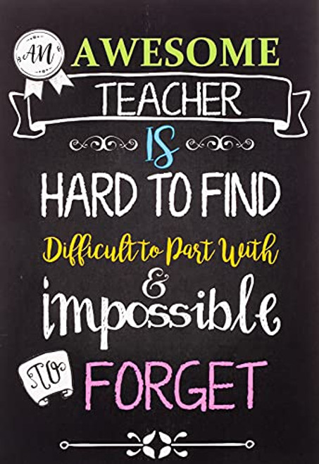 Teacher Notebook: An Awesome Teacher Is ~ Journal or Planner