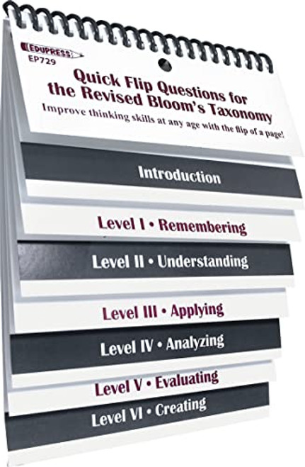 Quick Flip Questions for the Revised Bloom's Taxonomy