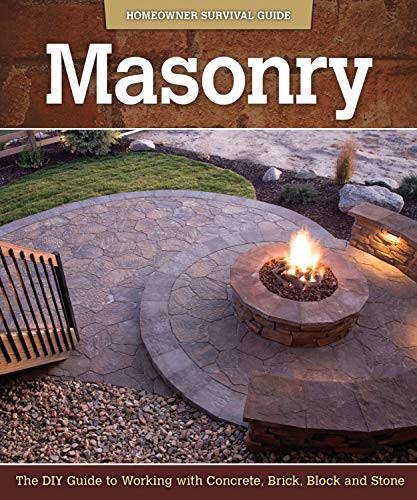 Masonry: The DIY Guide to Working with Concrete Brick Block