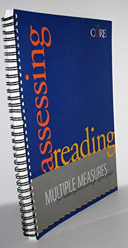 Assessing Reading: Multiple Measures for Kindergarten Through Eighth
