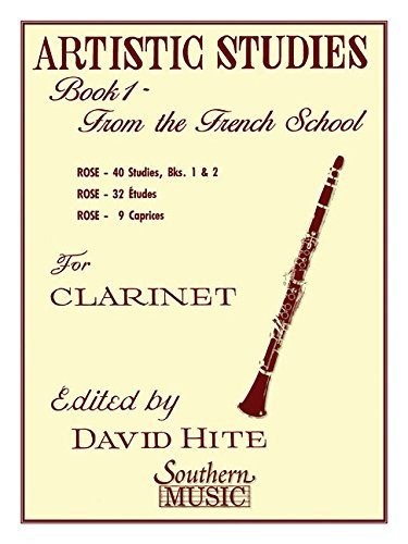 Artistic Studies Book 1 (French School): Clarinet