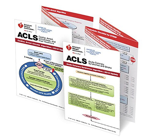 Advanced Cardiovascular Life Support 2015 Pocket Reference Card Set
