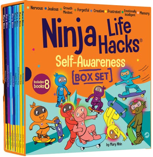 Ninja Life Hacks Self Awareness 8 Book Box Set - Books 41-48