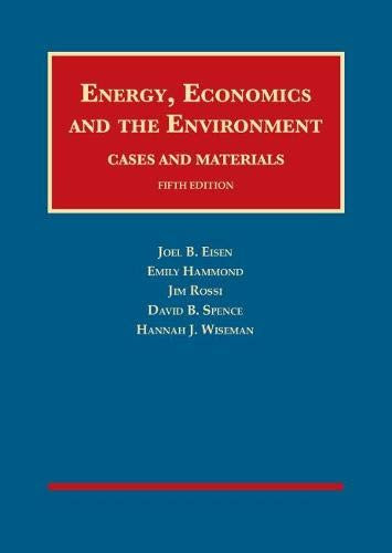 Energy Economics and the Environment