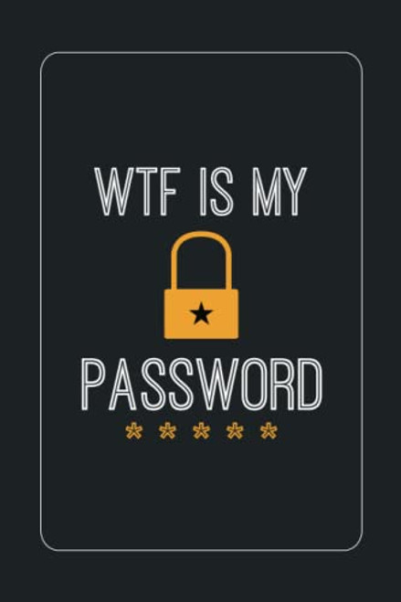WTF Is My Password Book