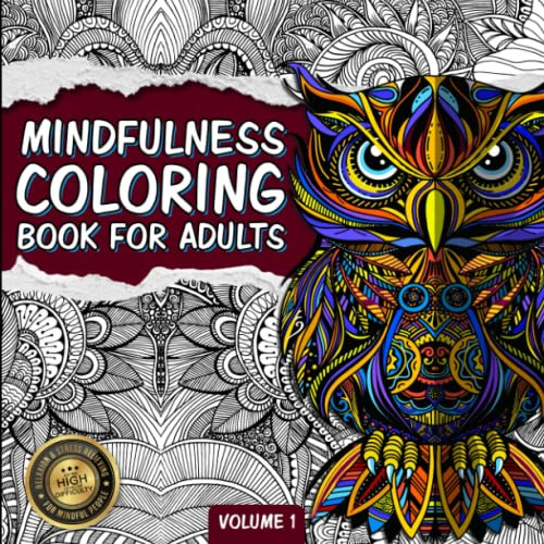 Mindfulness Coloring Book For Adults