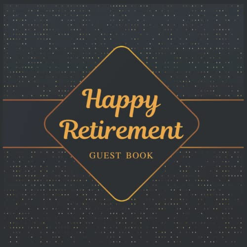 Happy Retirement Guest Book