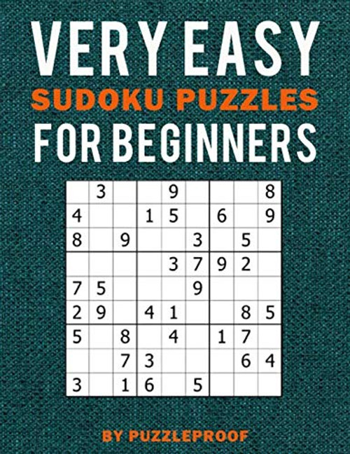 Very Easy Sudoku Puzzle Book For Beginners