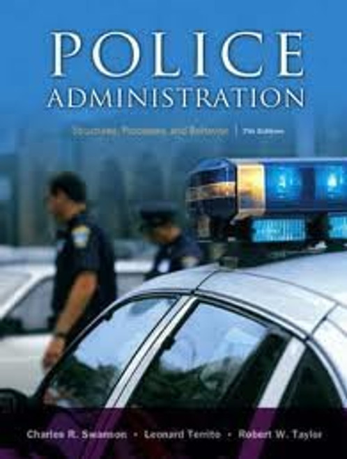 Police Administration by Charles Swanson