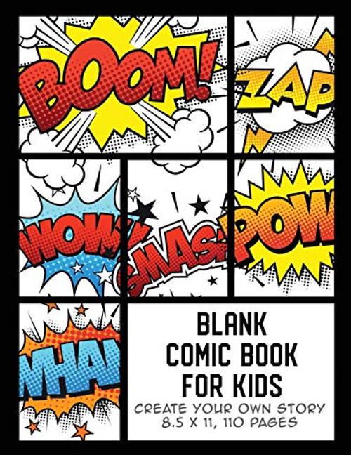 Blank Comic Book for Kids