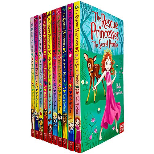 Rescue Princesses Series Books 1 - 10 Collection Set By Paula