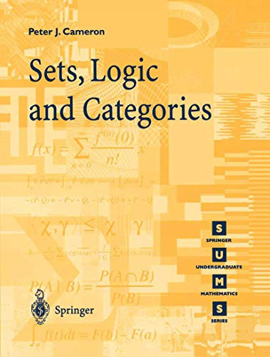 Sets Logic and Categories