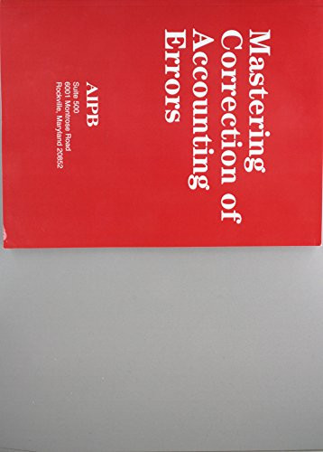 Mastering Correction of Account Errors - Professional Bookkeeping