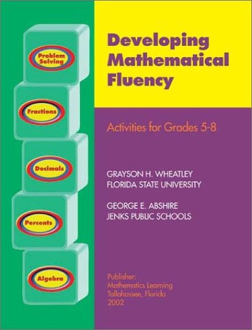 Developing mathematical fluency: Activities for grades 5-8