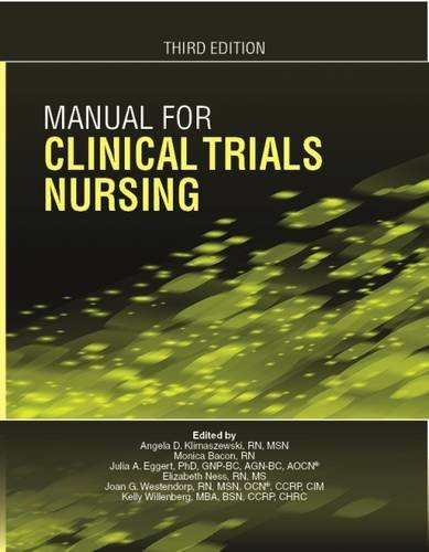 Manual for Clinical Trials Nursing